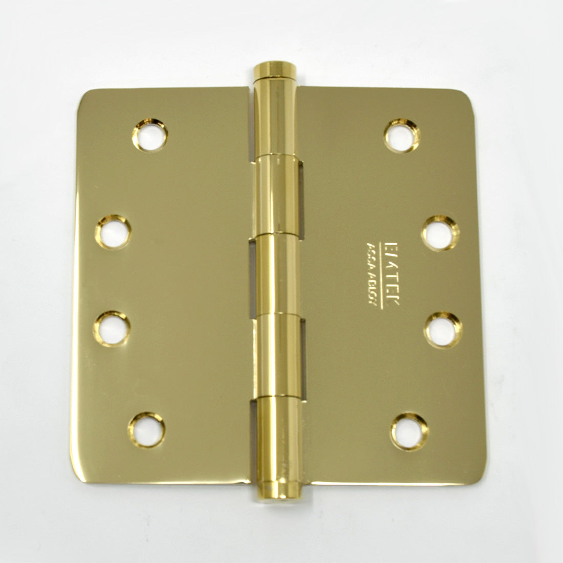 Steel Residential 1/4" Radius Corner Hinge (Pair)