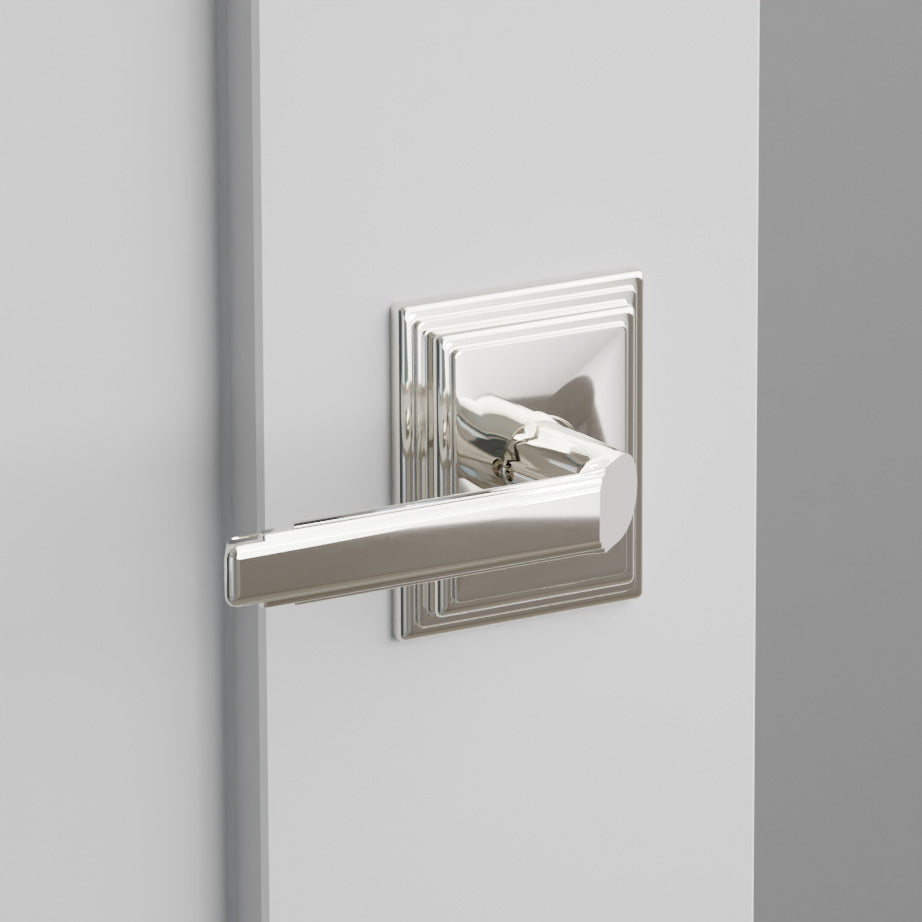 Milano Door Lever on Wilshire Rosette