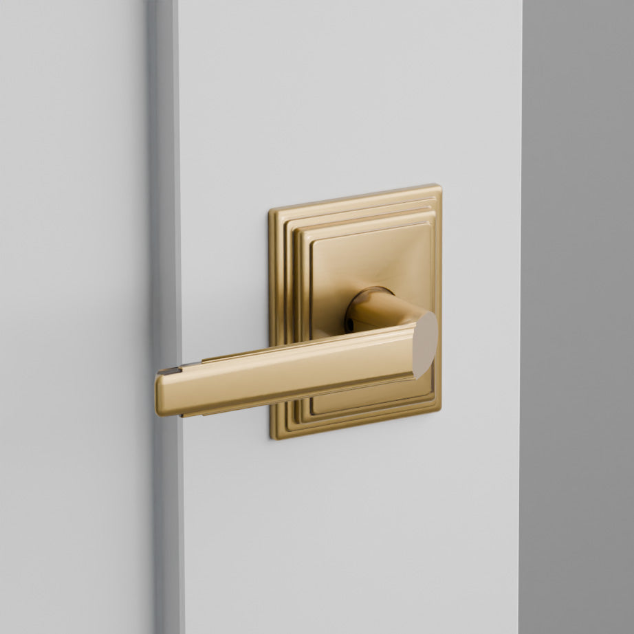 Milano Door Lever on Wilshire Rosette