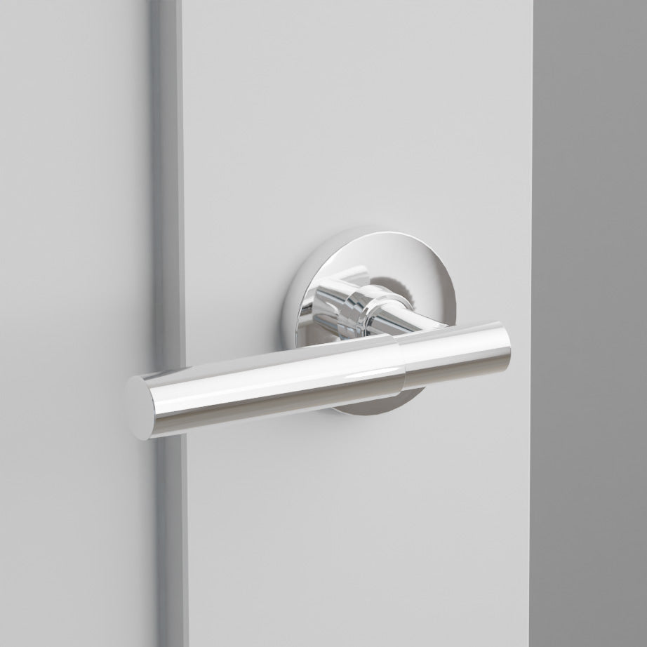 Myles Door Lever with Disk Rosette