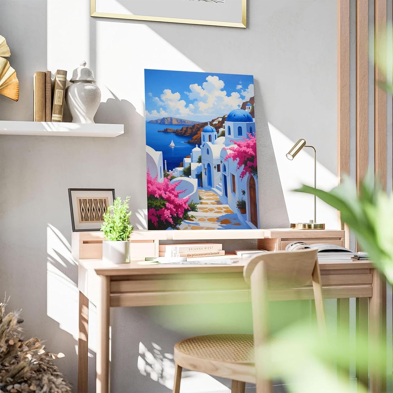Unleash Your Inner Artist with Santorini Mural Prints [Quirky Phrase]