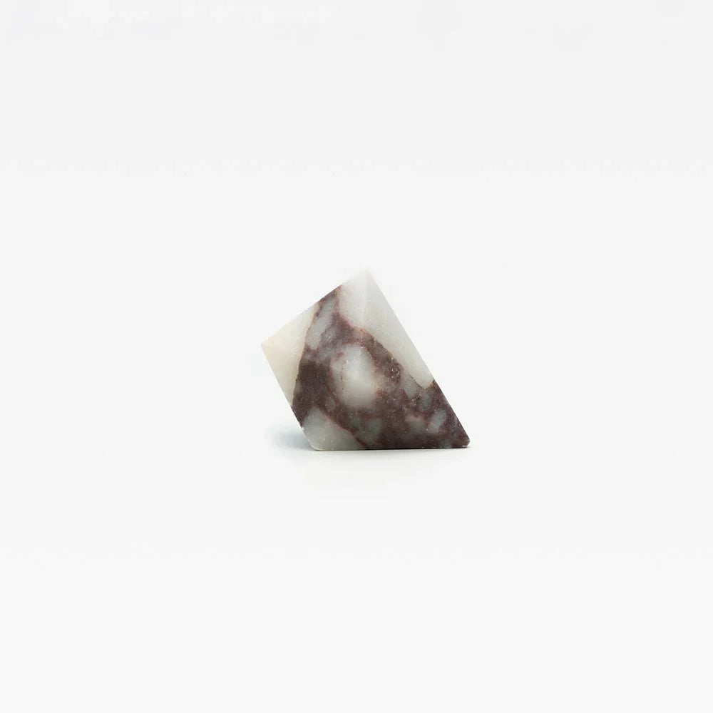 Viola Marble Prism Cabinet Knob