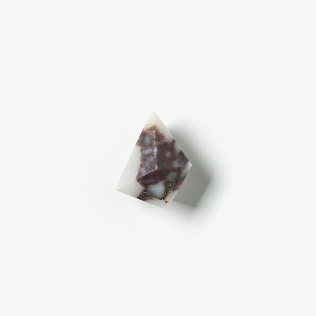 Viola Marble Prism Cabinet Knob