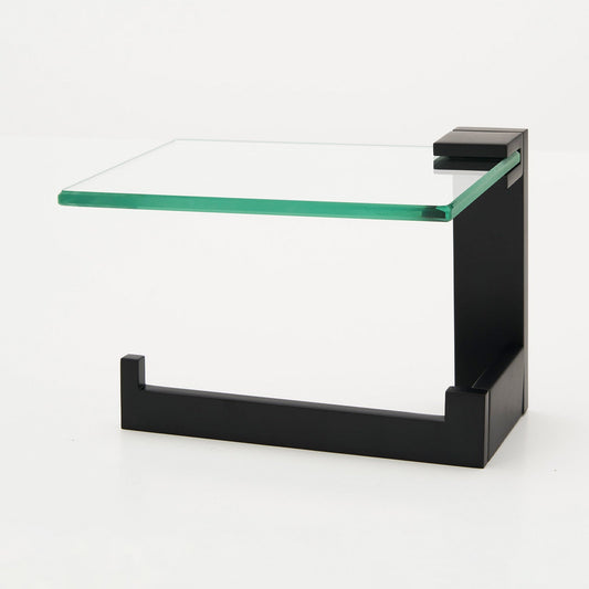 Linear Toilet Paper Holder with Shelf