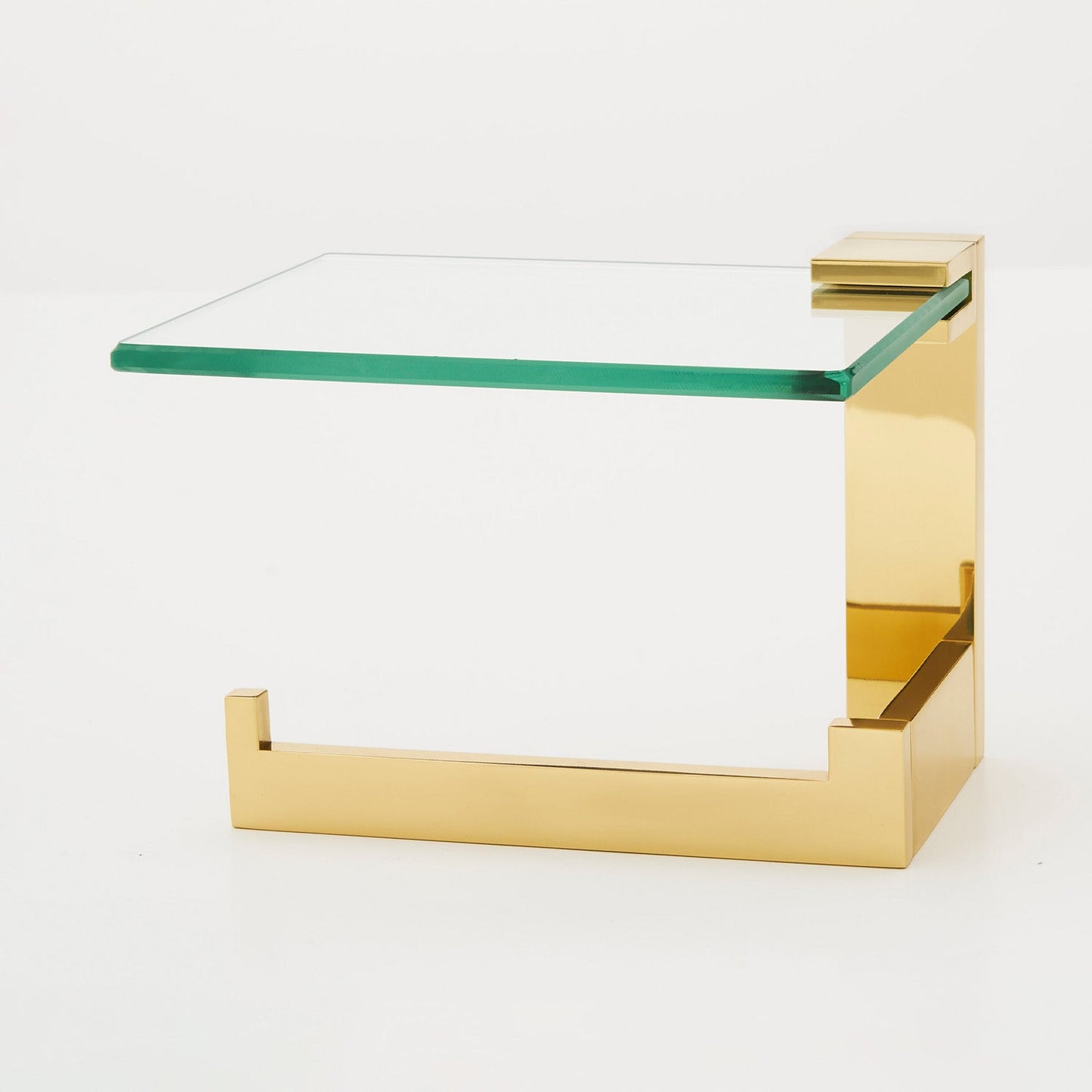Linear Toilet Paper Holder with Shelf