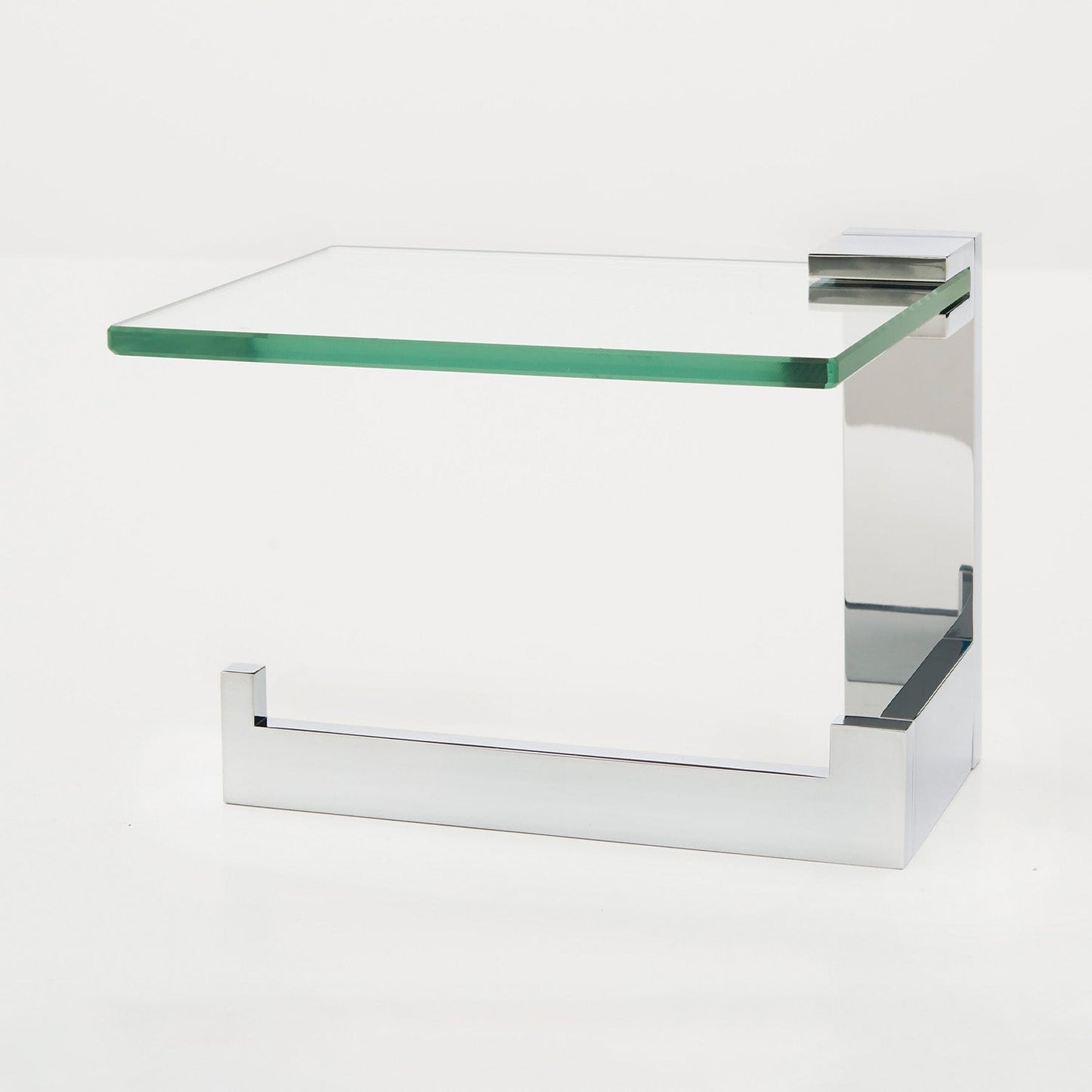 Linear Toilet Paper Holder with Shelf