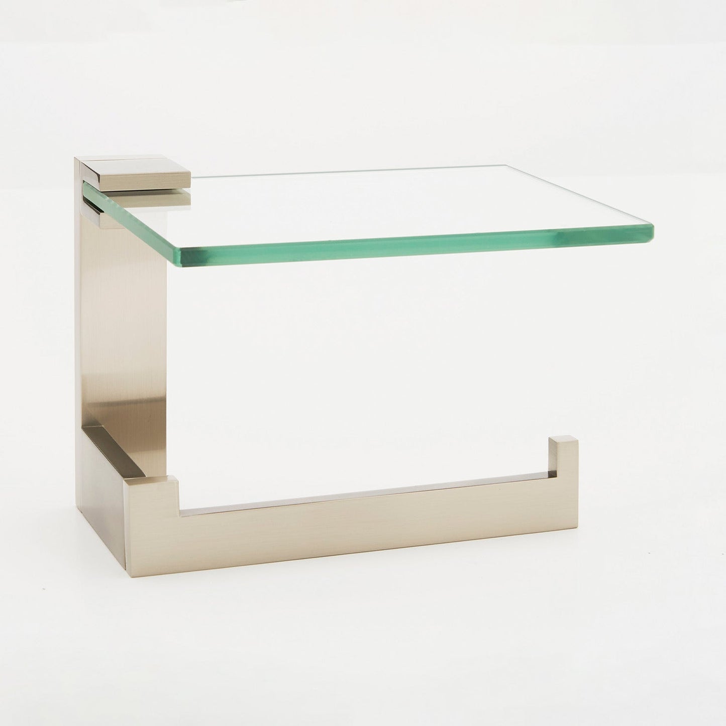 Linear Toilet Paper Holder with Shelf