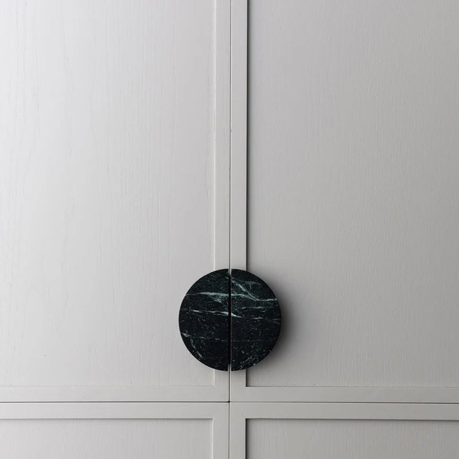 Verde Marble Arc Handle [PAIR]
