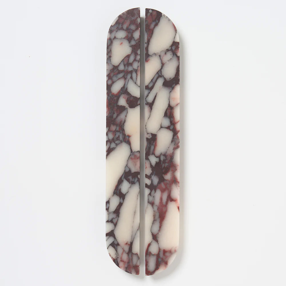 Viola Marble Dot Handle [Pair]