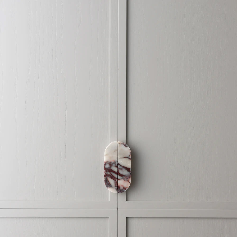 Viola Marble Dot Handle [Pair]