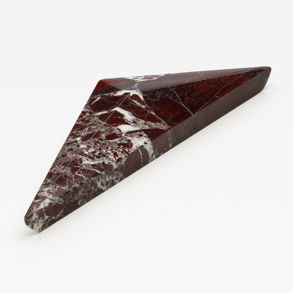 Rosso Prism Marble Cabinet Handle [PAIR]