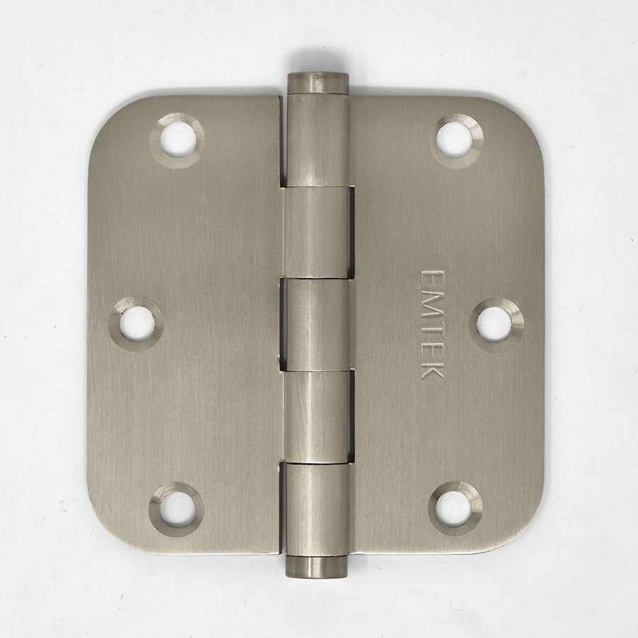 Solid Brass Residential 5/8" Radius Corner Hinge (Pair)