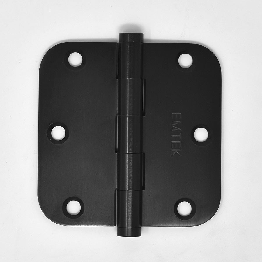 Solid Brass Residential 5/8" Radius Corner Hinge (Pair)