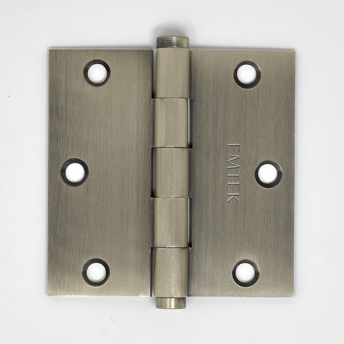 Solid Brass Heavy Duty Square Corner Hinge (Pair)