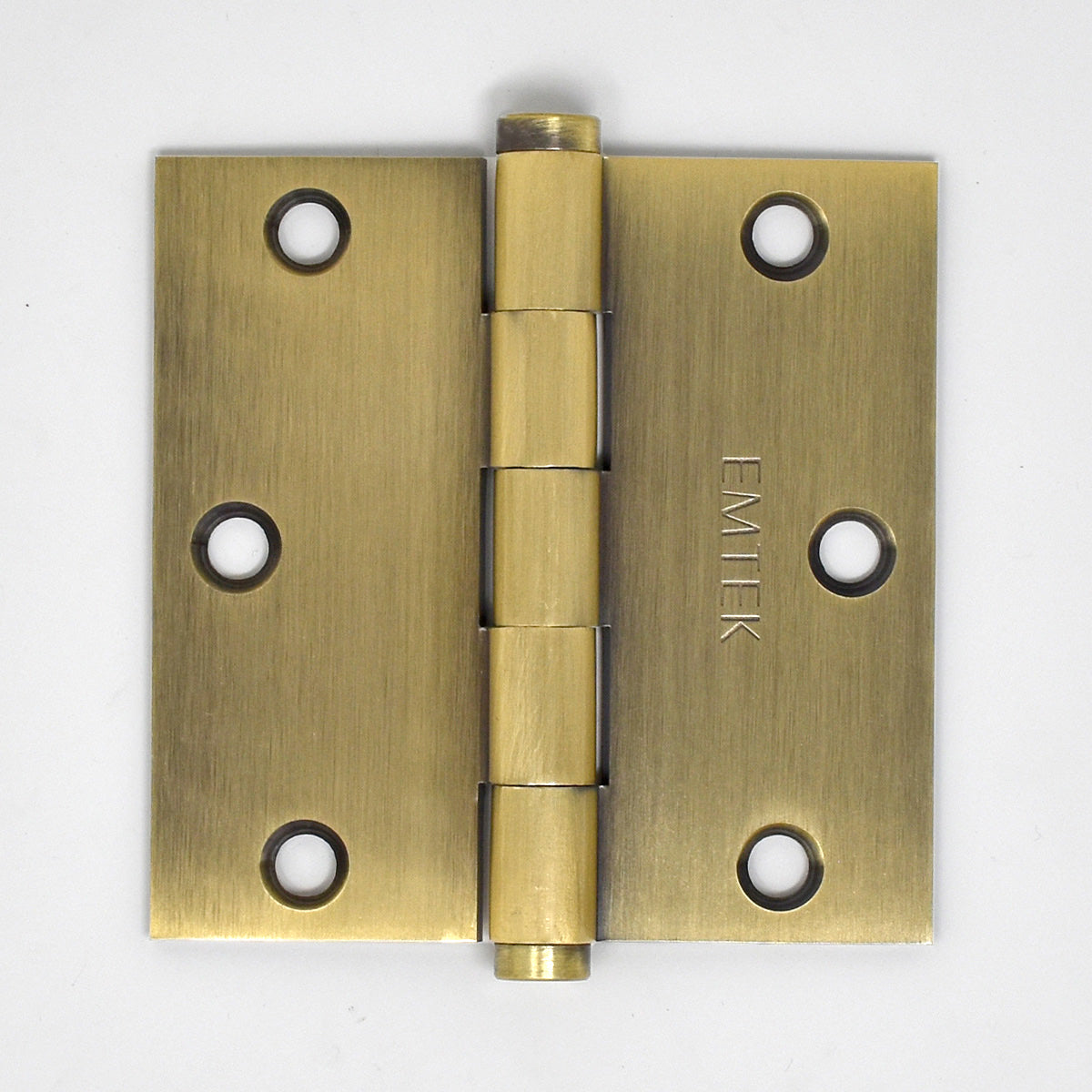 Solid Brass Heavy Duty Square Corner Hinge (Pair)