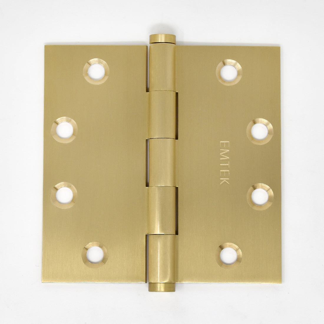 Solid Brass Heavy Duty Square Corner Hinge (Pair)