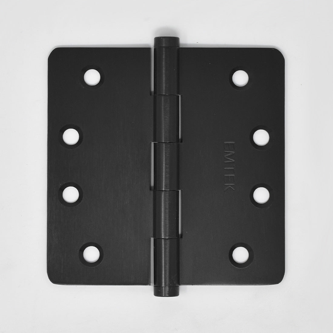 Solid Brass Residential 1/4" Radius Corner Hinge (Pair)