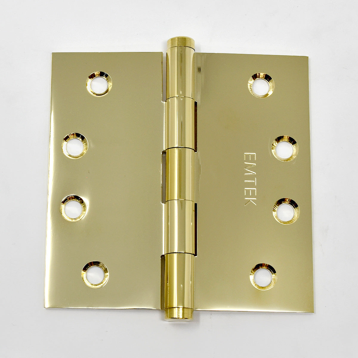Solid Brass Residential Square Corner Hinge (Pair)