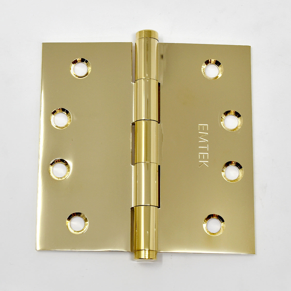Solid Brass Residential Square Corner Hinge (Pair)