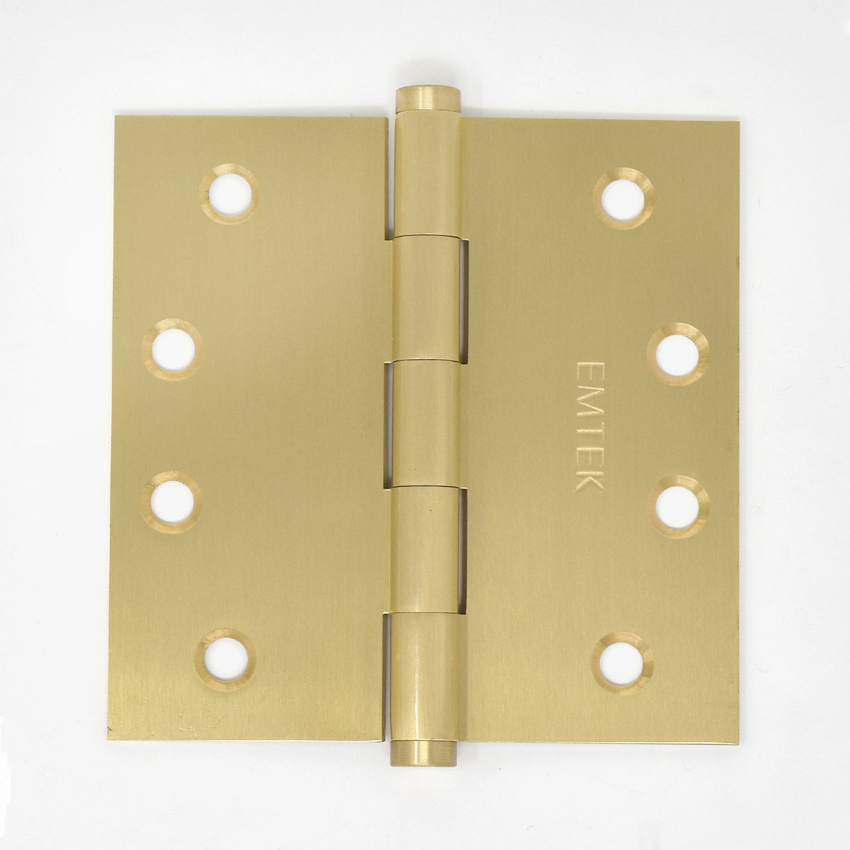Solid Brass Residential Square Corner Hinge (Pair)
