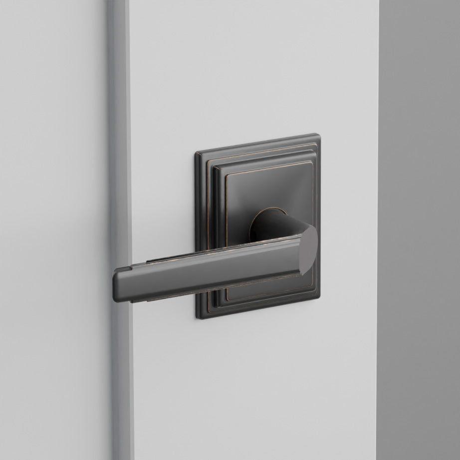 Milano Door Lever on Wilshire Rosette