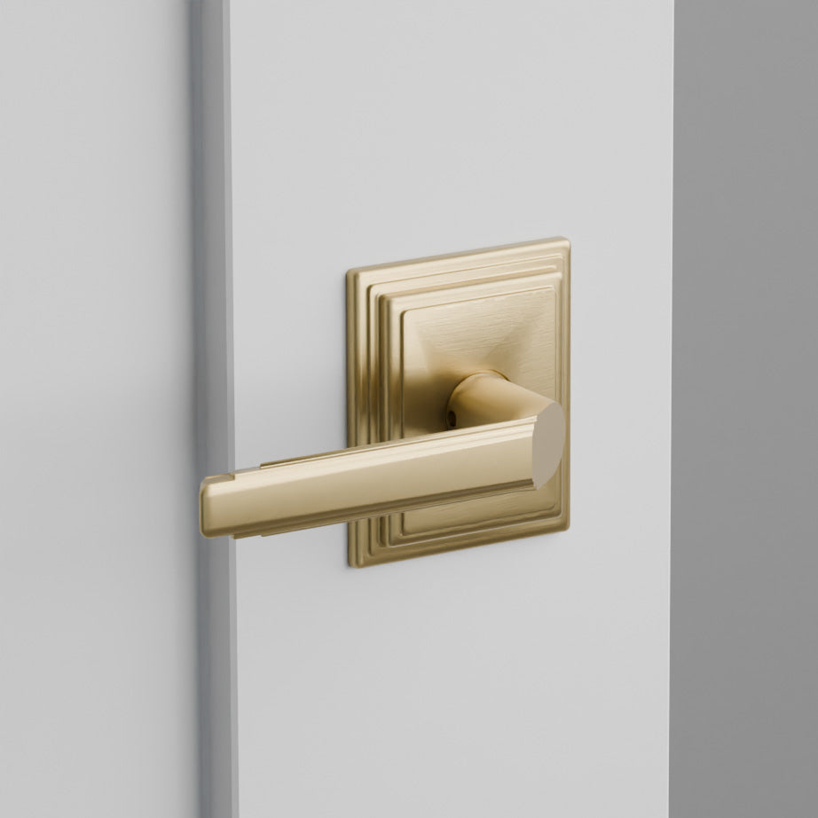 Milano Door Lever on Wilshire Rosette