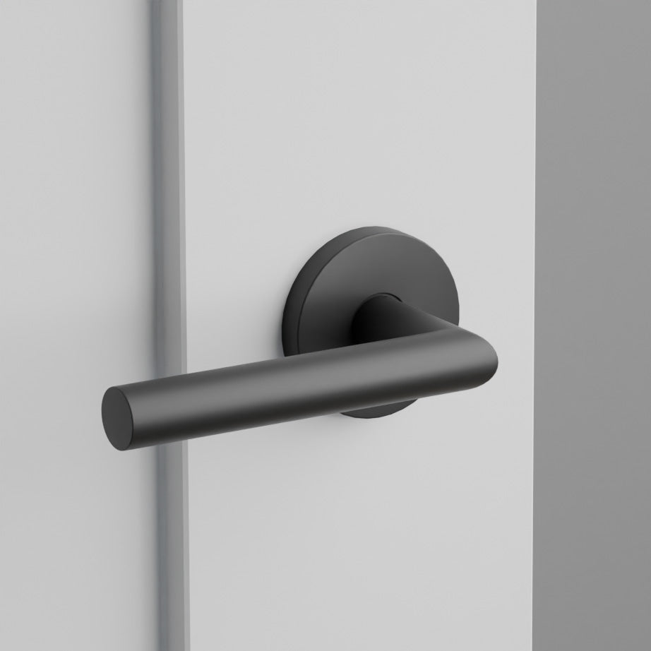 Stuttgart Door Lever on Disk Rosette
