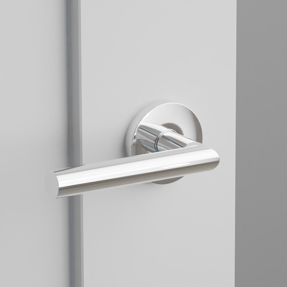 Stuttgart Door Lever on Disk Rosette