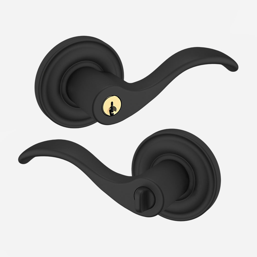 Wave Door Lever Set